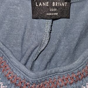 Lane Bryant Blue Top